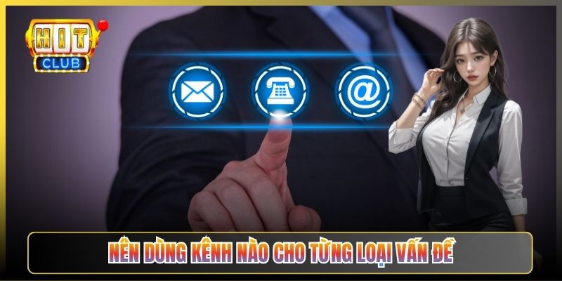 Nên Dùng Kênh Nào Cho Từng Loại Vấn Đề